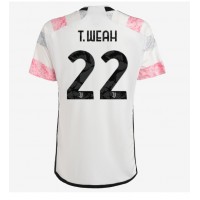 Moški Nogometni dresi Juventus Timothy Weah #22 Gostujoči 2023-24 Kratek Rokav